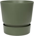 Elho Vase Greenville Rond 14CM Leaf Vert