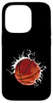 Coque pour iPhone 14 Pro Basketteur Basketball Basket-ball