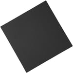 Feuille d'autocollant de plate-forme de lit chauffant de Surface de construction d'imprimante 9 pouces 9 pouces pour Ender-3, Noir