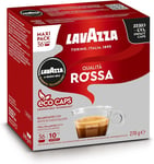 Lavazza A Modo Mio Qualità Rossa, Coffee Pods Espresso, 36 Capsules