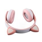 RGB Cat Ear Headphones Cute Multifunction HiFi Stereo Sound Heavy Bass Wirel Hot