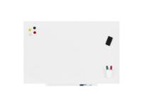 Rocada Professionel whiteboard, rammeløs, lakeret 75 x 115 cm, magnetisk inkl pennebakke