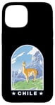 iPhone 15 Chile country in South America Andes mountain landscape llam Case