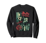 Buffy The Vampire Slayer Sunnydale High Vintage Collage Sweatshirt