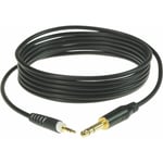 Cable 1,50 M Jack 3P - Mini Jack 3P, Or