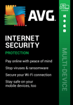 AVG Internet Security 2024, 10 Devices 1 Year for PC | Mac | Android | iOS