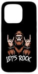 Coque pour iPhone 15 Pro Let's Rock Sasquatch Bigfoot