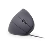 Gembird MUS-ERGO-01 USB mouse, ergonomic mouse, optical ergonomic, black