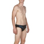 arena Baviron Maillot de Bain pour Homme S Noir/Bleu