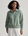 Roselle Half-Zip Fleece - Lily Pad - S