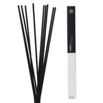 Baltus Reed Sticks Replacement for Scented Oil Diffuser Black 4mm 8pc 55cm Long