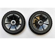 Carson- Course Virus 4.0 6S Lot de 2 pneus (2), Rechange, modélisme, Accessoires, pièces de Tuning 500405770, Noir