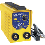 GYS - poste de soudure inverter à l'électrode enrobée (mma) 200 a arc 200 avec accessoires - 079298