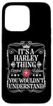 Coque pour iPhone 15 Pro Max Le nom Harley est un truc que vous ne comprendriez pas