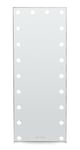 Full Length Floor Standing Hollywood Mirror with 20 dimmable LED'S -Collect only