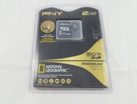 PNY 2GB MicroSD Flash Card (P-SDU2GB-FS)