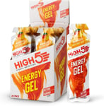 HIGH5 Energy Gels Natural Fruit Juice & Caffeine-Free Energy Booster 20 x 40gram