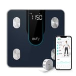 New Eufy Smart Scale P2 Digital Body Scale in Black Fitness Bathroom