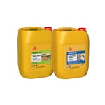 Pack Traitement et Protection SIKA - Sikagard-120 Stop Vert 20L - Sikagard-221 Protecteur Facade 20L