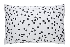 Habitat Cotton Dot Penny White & Black Bedding Set-Kingsize And Kingsize