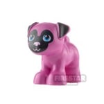 LEGO Animals Minifigure Pug with Dark Azure Eyes