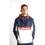 Ellesse Moretti 1/4 Zip Veste pour homme L Bleu marine