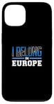 Coque pour iPhone 13 Europe Lover Italie Allemagne Vacances European Vacay