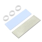 M.2 Ngff 2280 Aluminum Cooling Heat Sink Thermal Pad For Sm961 N One Size