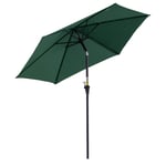 Patio Umbrella Parasol Sun Shade Garden Aluminium2.6M