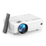 XuanPad Projector, 2024 Upgraded Mini Projector, Portable Video Projector HD 1080P Supported, 14000L Home Projector, Compatible with TV Stick, HDMI, USB, AV, Laptop, iPhone, Android Smartphone