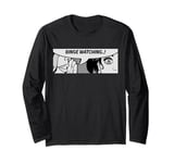 Binge Watching - Women Whispering - TV Series - Comic Long Sleeve T-Shirt