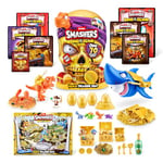 Smashers Dino Island Gold Treasure Hunt de ZURU (31.6 cm), (Orange)