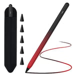 TQQ Stylet pour Apple iPad 2018-2024, Puce Pro Précision au Pixel Près, Sensibilité à l'Inclinaison & Adsorption Magnétique, Pencil pour iPad 10/9/8/7/6, Pro 11"/12,9"/13" M4, Air 3/4/5/M2, Mini 5/6