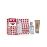 DIESEL D By Diesel - Coffret Cadeau Pour Homme - Eau de Toilette 50 ml + Gel Douche Frais et Énergisant 75 ml - Fougère Ambrée - Gingembre, Accord Coton Denim et Vanille - Tenue Longue Durée