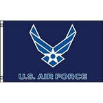 Drapeau Force aérienne des États-Unis 150x90cm - Drapeau US Air Force - USA 90 x 150 cm - Drapeaux - AZ FLAG