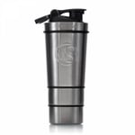 MetalShake, 600 ml (Silver Steel)