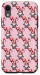 iPhone XR Pink Valentines Day Accessories Love Balloon Cute Gnome Case