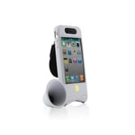 Bone Horn Bike LF11011-GR Amplificateur de son pour iPhone 4/4S Gris