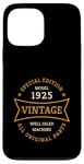 Coque pour iPhone 13 Pro Max Vintage 100e anniversaire Né en 1925 Vintage 100 ans Cadeau