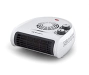 Orbegozo FH 5030 - Chauffage, thermostat réglable, 2 niveaux de puissance, fonction ventilateur à air froid, chaleur instantanée, 2500 W, blanc