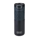 Audi 3292200400 Gourde isotherme 500 ml Noir avec logo Audi Anneaux