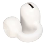 (White)Ear Clip Headphone Single Ear Noise Reduction Open Ear Wireless Earphone