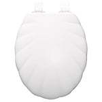 Bemis White Shell Ultra-Fix® Slow Closing Quick Release Toilet Seat