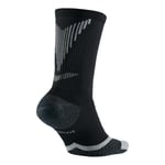 Nike Elite Cushioned Running Crew Socks UK 3.5 - 5 EUR 36 - 38 Black SX4851 010