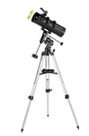 BRESSER Pluto 114/500 EQ3 Reflector Telescope with Smartphone Adapter & Solar Fi