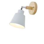 (White Without Switch) Northern Europe Style Hanging Wall Lamp With