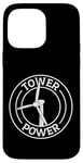 Coque pour iPhone 14 Pro Max Opérateur D'éoliennes Tower Power