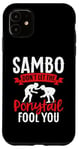 iPhone 11 Sambo Girl Female Wrestler Training Sambo Wrestling Case