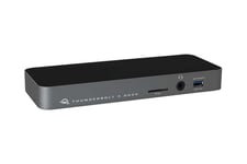 OWC Thunderbolt 3 Dock - dockingstation - Thunderbolt 3 - Mini DP - 1GbE