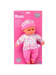 Baby Rose Baby Doll with Sounds 30cm.